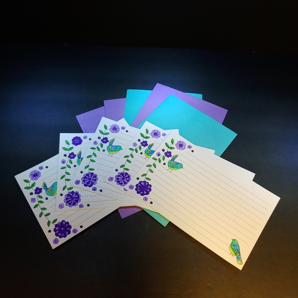 Custom Designed Note Cards with Envelopes - Picture 2 of 3